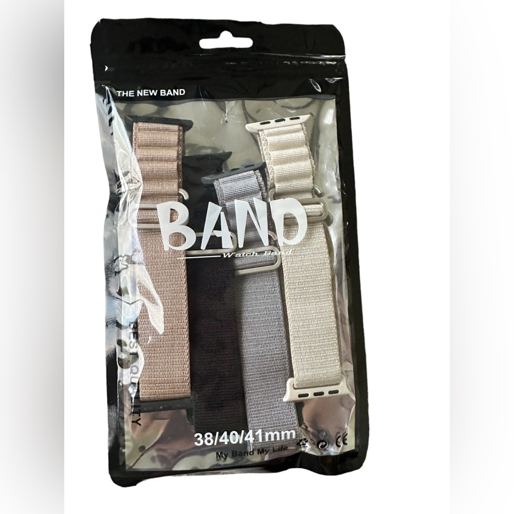 BAND Watch Bands 4 Pack Neutrals